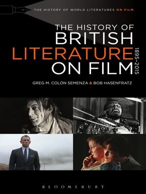 cover image of The History of British Literature on Film, 1895-2015